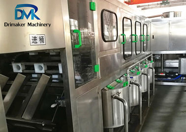 W pełni automatyczna maszyna do napełniania 5 galonów Sterowana elektrycznie sterownik PLC 450 BPH