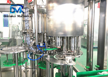 Sprzęt do produkcji wody butelkowanej PET o małej prędkości 8 głowic