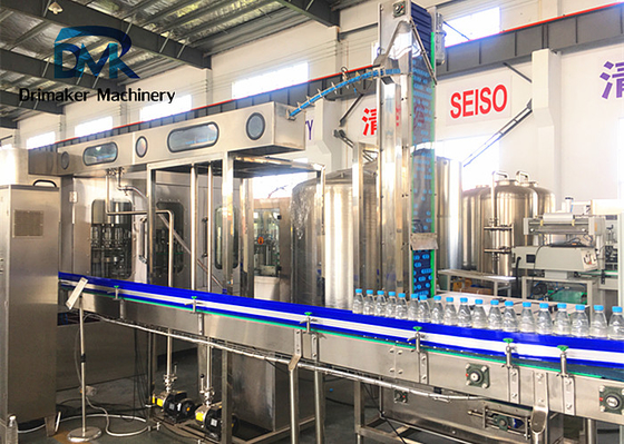 Maszyna do butelkowania wody ze stali nierdzewnej 220 V / 380 V do butelek o pojemności 200 - 2000 ml