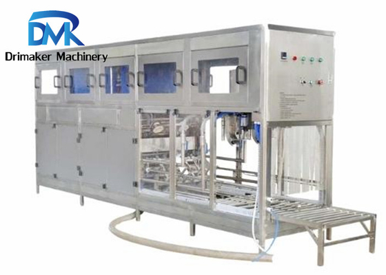 Maszyna do napełniania wodą o pojemności 5 galonów i pojemności 20 litrów. Mała prędkość produkcji 100 butelek na godzinę